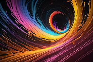 Abstract color splashes liquid background wallpaper photo