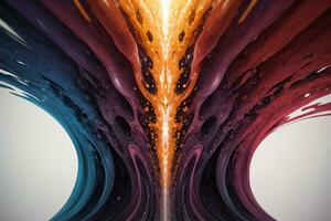 Abstract color splashes liquid background wallpaper photo