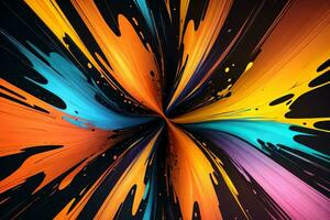 Abstract color splashes liquid background wallpaper photo