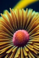 Macro Shot Of the Corals Background Wallpaper photo