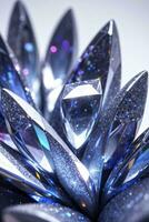 Macro Shot Of the Gems and Crystals Background Wallpaper photo