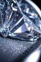 Macro Shot Of the Gems and Crystals Background Wallpaper photo