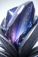 Macro Shot Of the Gems and Crystals Background Wallpaper photo