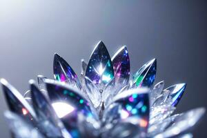 Macro Shot Of the Gems and Crystals Background Wallpaper photo