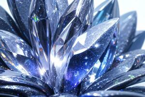 Macro Shot Of the Gems and Crystals Background Wallpaper photo