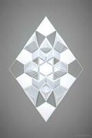 blanco geometría textura 3d moderno antecedentes foto
