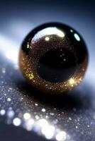 Black Pearls Close up Macro Shot Photo Texture Background Wallpaper