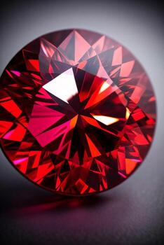Ruby Crystal Close up Macro Shot Photo Texture Background Wallpaper
