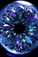 Sapphire Macro Shot Photo Background
