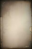 Vintage Paper Texture Background photo