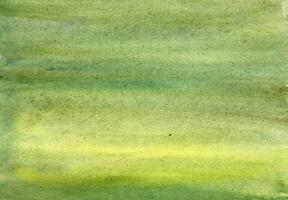 Green-yellow hand-drawn watercolor background photo