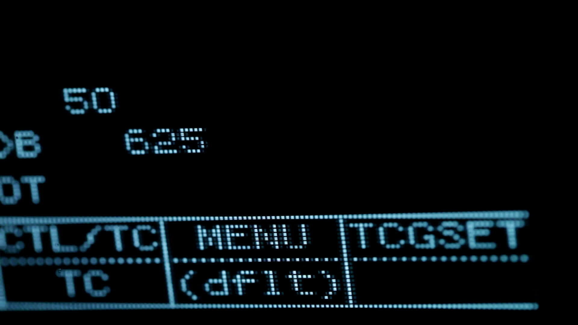 Blinking no video input signal on the professional vcr 30012297 stock