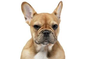 Portrait of an adorable French bulldog photo