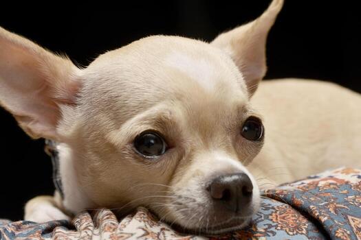retrato de un adorable chihuahua foto
