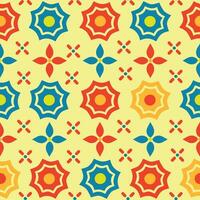 Colorful seamless pattern design. vector