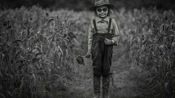 niños niños Víspera de Todos los Santos de miedo Clásico fotografía mascaras Diecinueveavo siglo horror disfraces fiesta foto