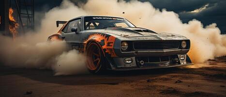 drifting car professional photo smoke dynamic in motion track sport jdm tuning speed photography