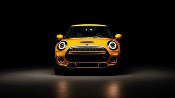 mini cooper photography powerful racing car auto performance show automobile luxury exhibition photo