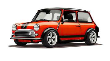 mini cooper photography powerful racing car auto performance show automobile luxury exhibition photo