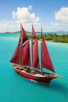 yacht boat sea sailing wind speed navigation freedom relaxation flow romantic photography aerial photo