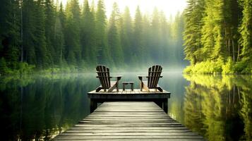 lago puente silencio zen pacífico paisaje libertad escena hermosa naturaleza fondo de pantalla foto