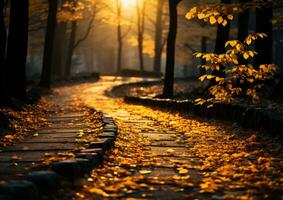 autumn leaves orange tranquility grace landscape zen harmony calmness unity harmony photography photo