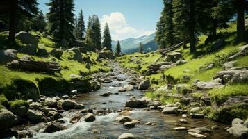 forest river silence tranquility grace landscape harmony rest calmness unity harmony photography photo