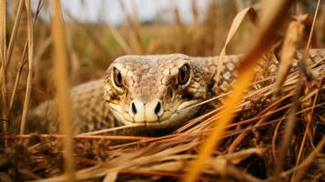 snake hidden predator photography grass national geographic style 35mm documentary wallpaper photo