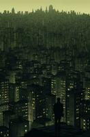 gloomy soviet buildings Russia depressive comfort wallpaper smartphone photo facade night lights