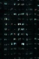 gloomy soviet buildings Russia depressive comfort wallpaper smartphone photo facade night lights