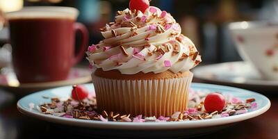 cupcake professional studio food photography social media elegant fabric hot modern ad photo