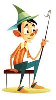 pinocchio fairytale character cartoon illustration fantasy cute drawing book art poster graphic photo