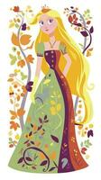 rapunzel fairytale character cartoon illustration fantasy cute drawing book art poster graphic photo