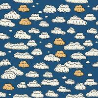 clouds pastel seamless background scrapbook flannel textile print illustration postcard pattern photo