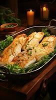 Catfish. Mild-tasting fish that's great for frying or grilling photo