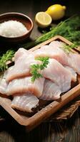 Catfish. Mild-tasting fish that's great for frying or grilling photo