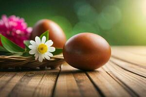 the easter egg is the most popular holiday food in the world. AI-Generated photo