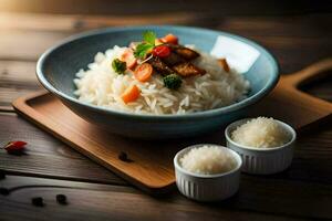 the best rice dishes in the world. AI-Generated photo