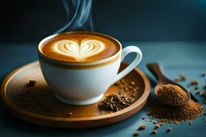 coffee is a great way to start your day. AI-Generated photo