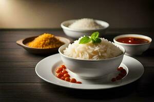 the best rice dishes in india. AI-Generated photo