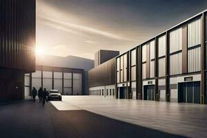 the new bmw factory in kiel. AI-Generated photo