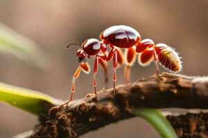 foto fondo de pantalla el bicho, rojo, insecto, el mundo, el mundo, el mundo, el. generado por ai