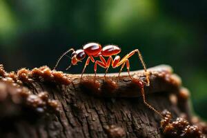 photo wallpaper the bug, wood, ant, insect, insect, insect, insect, insect,. AI-Generated