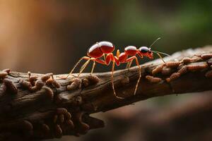 foto fondo de pantalla el bicho, hormigas, el insecto, el insecto, el insecto, el insecto,. generado por ai