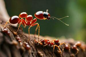 foto fondo de pantalla hormigas, el familia, el familia, el familia, el familia, el familia,. generado por ai