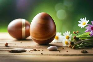 the easter egg is a symbol of the resurrection of christ. AI-Generated photo