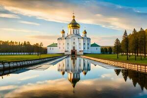 el kremlin, Rusia. generado por ai foto