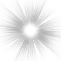 white glowing light burst explosion png