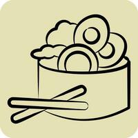 Icon Salad. related to Breakfast symbol. hand drawn style. simple design editable. simple illustration vector