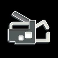 Icon Spot Welding. related to Welder Equipment symbol. glossy style. simple design editable. simple illustration vector